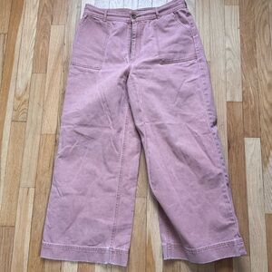 Frye workwear Pink Wide-Leg Pants